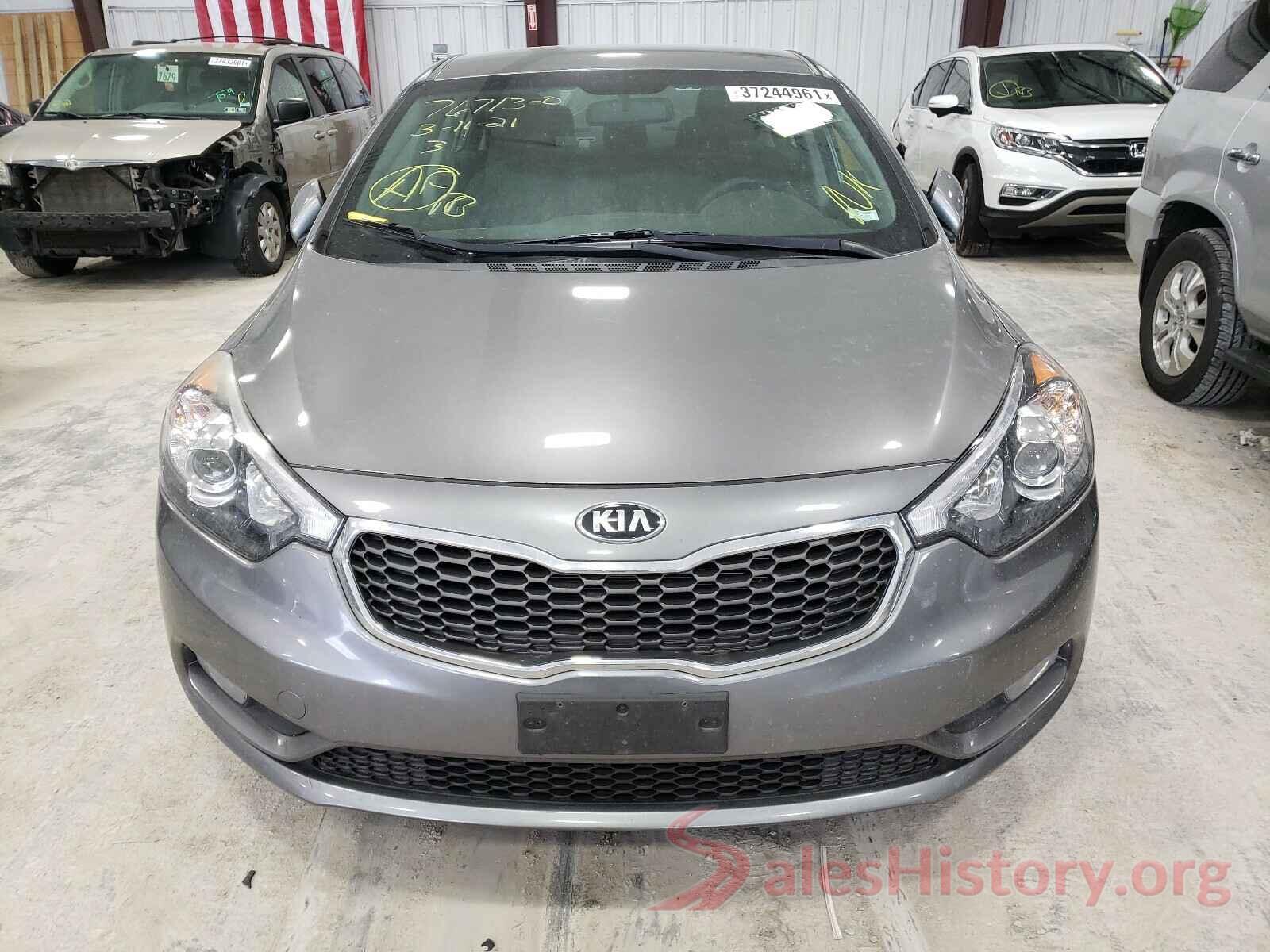 KNAFX4A85G5549513 2016 KIA FORTE