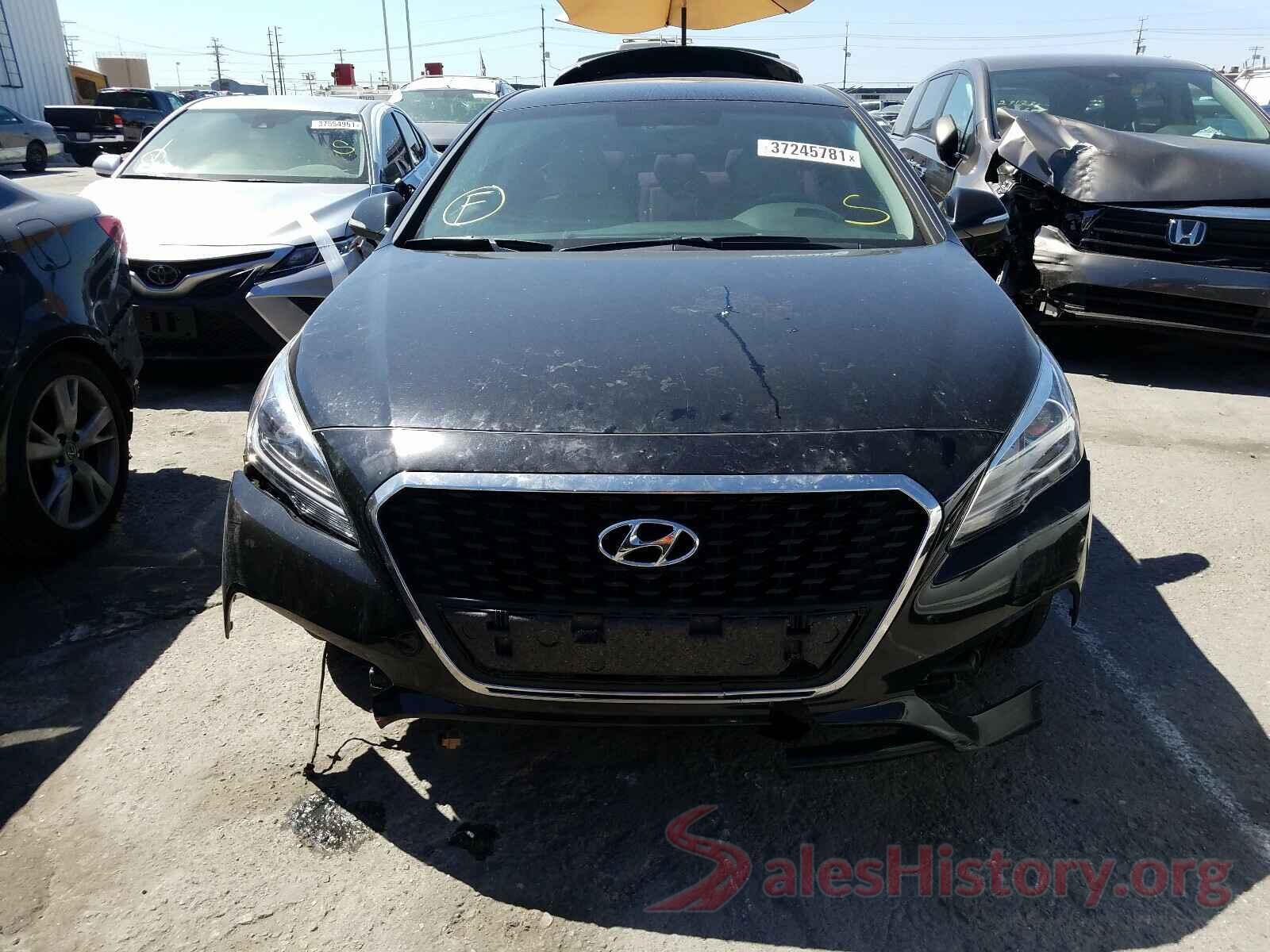 KMHE24L36HA074327 2017 HYUNDAI SONATA