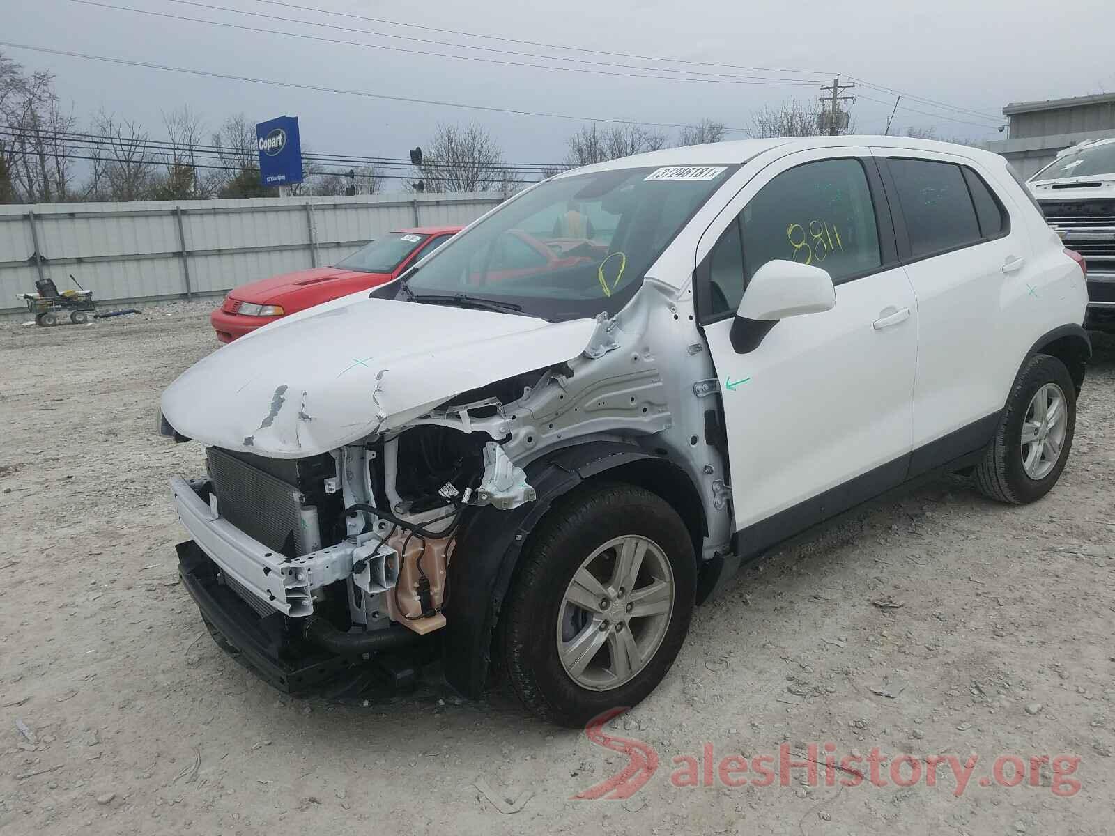 KL7CJKSB0LB322177 2020 CHEVROLET TRAX