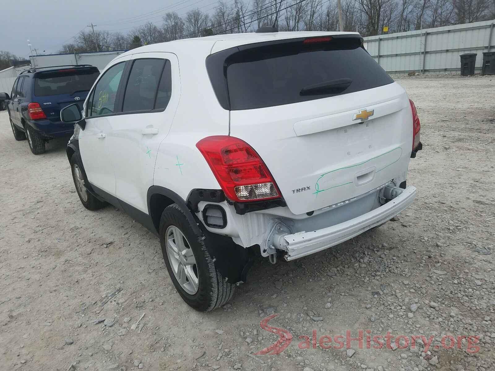 KL7CJKSB0LB322177 2020 CHEVROLET TRAX