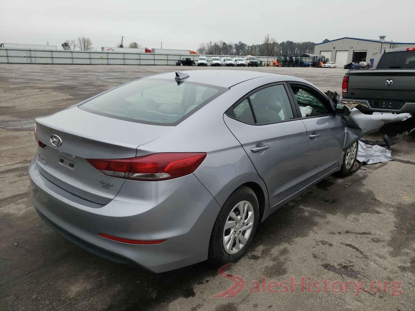 5NPD74LFXHH180929 2017 HYUNDAI ELANTRA