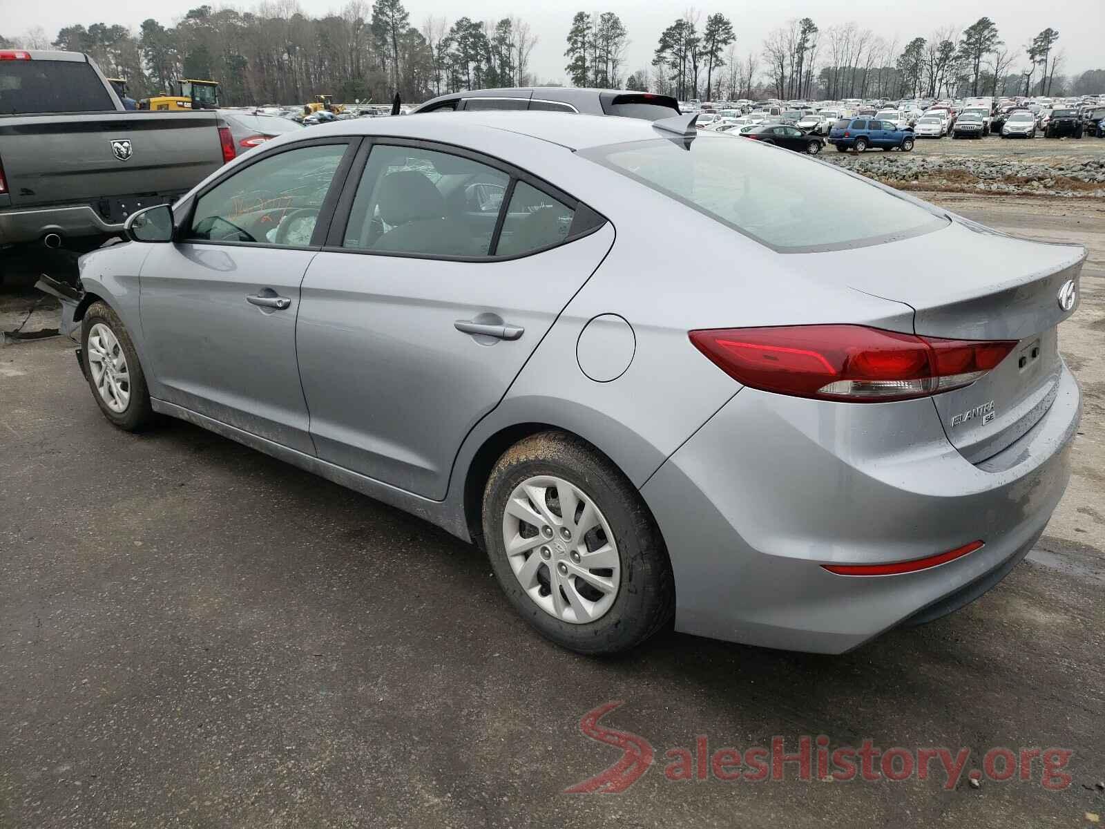 5NPD74LFXHH180929 2017 HYUNDAI ELANTRA