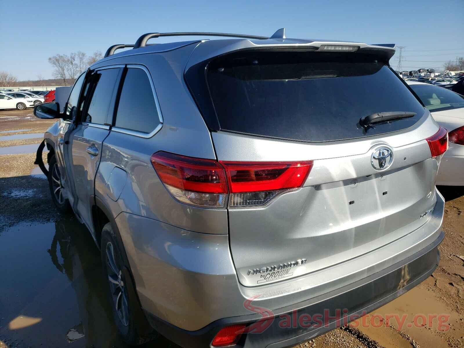 5TDJZRFH2JS551394 2018 TOYOTA HIGHLANDER