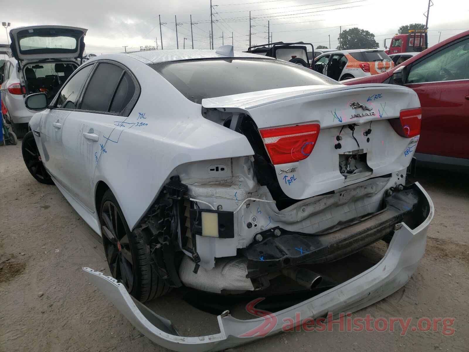 SAJAF4BVXHA962767 2017 JAGUAR XE