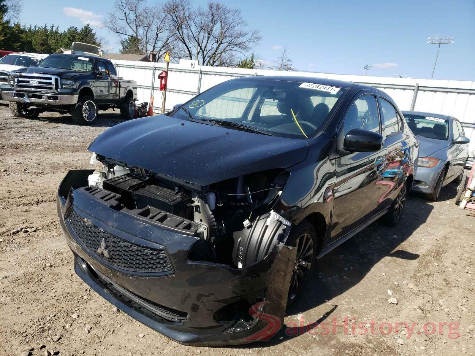 ML32F4FJXLHF13301 2020 MITSUBISHI MIRAGE