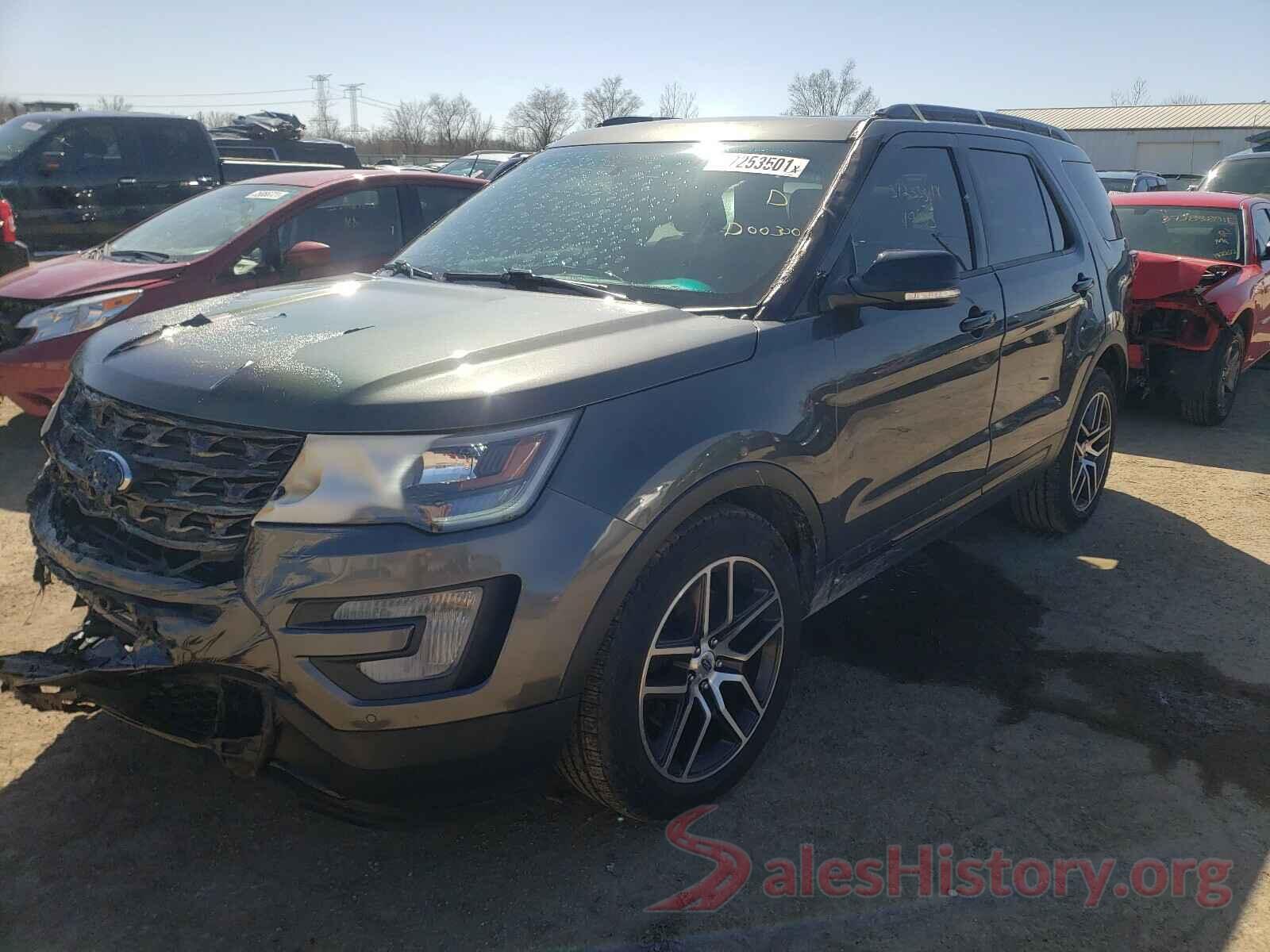 1FM5K8GT4GGD00300 2016 FORD EXPLORER