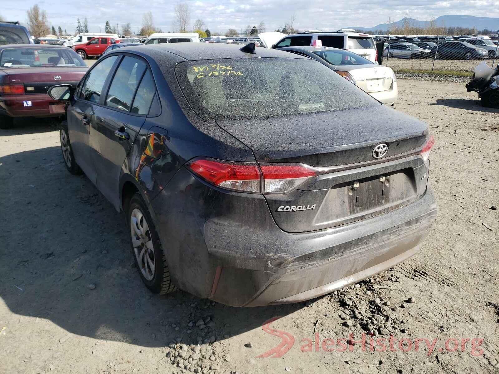 JTDEPMAE6MJ120338 2021 TOYOTA COROLLA