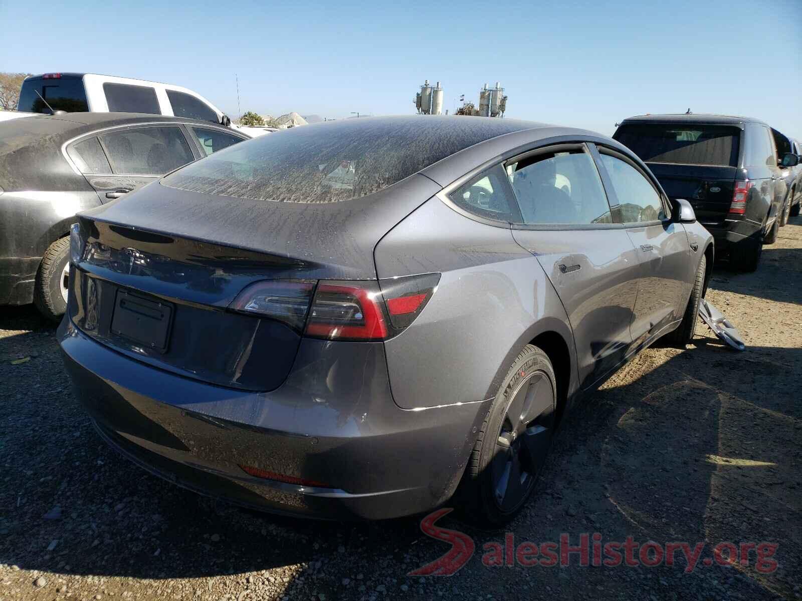 5YJ3E1EA8MF921377 2021 TESLA MODEL 3