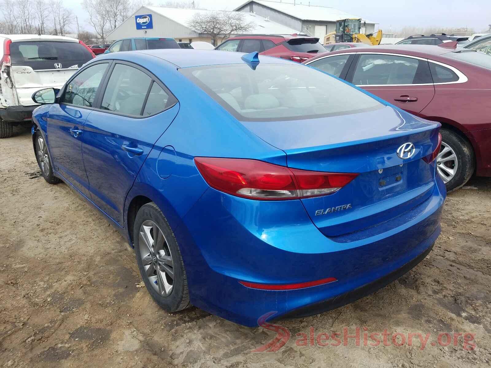 5NPD84LF7HH096287 2017 HYUNDAI ELANTRA