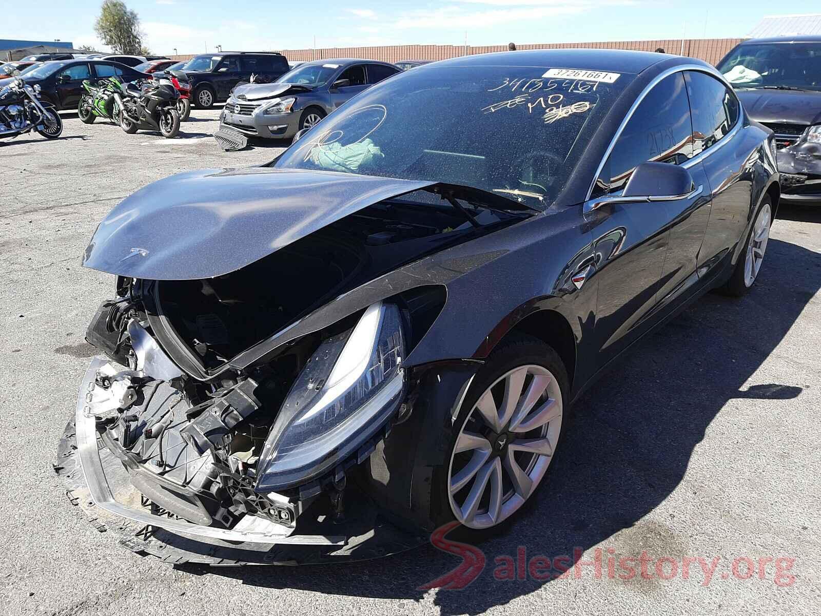 5YJ3E1EA3KF428302 2019 TESLA MODEL 3