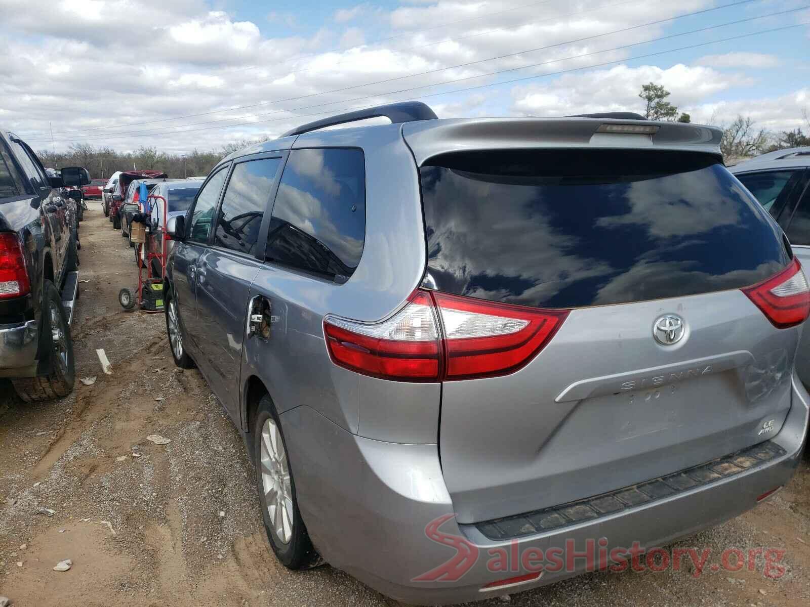 5TDJZ3DC9HS158362 2017 TOYOTA SIENNA