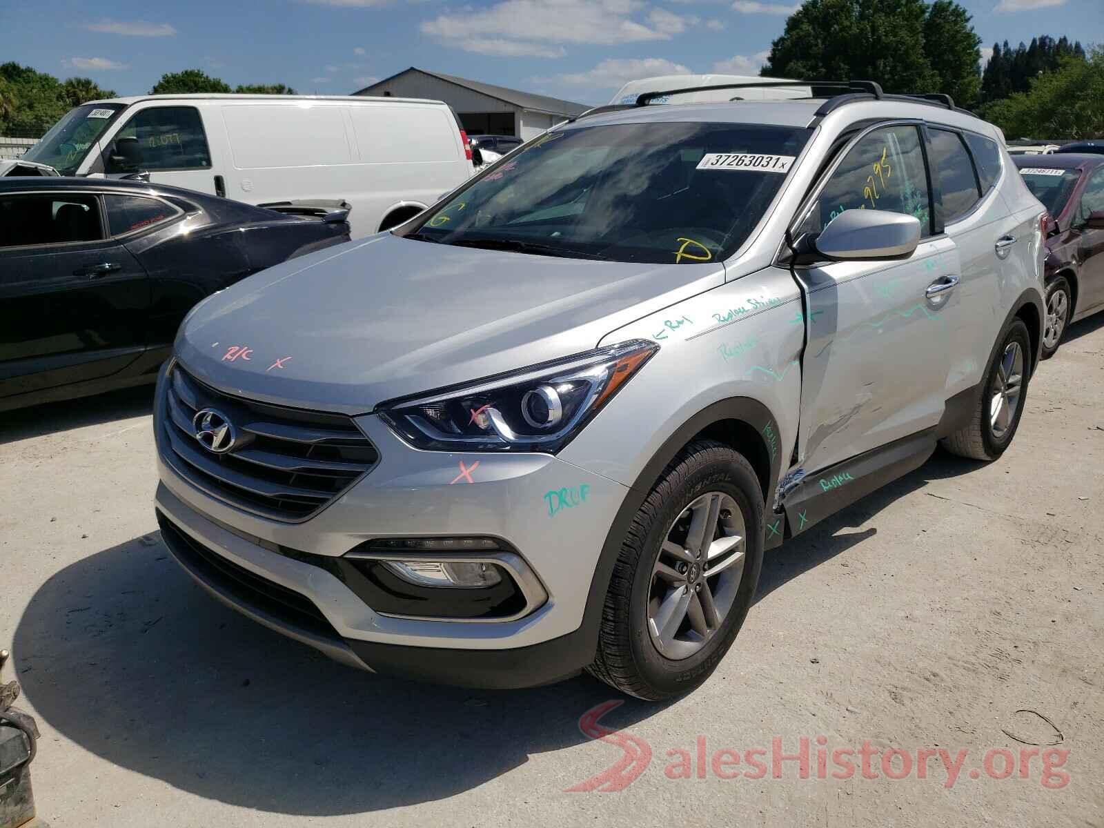 5XYZU3LB4HG407030 2017 HYUNDAI SANTA FE