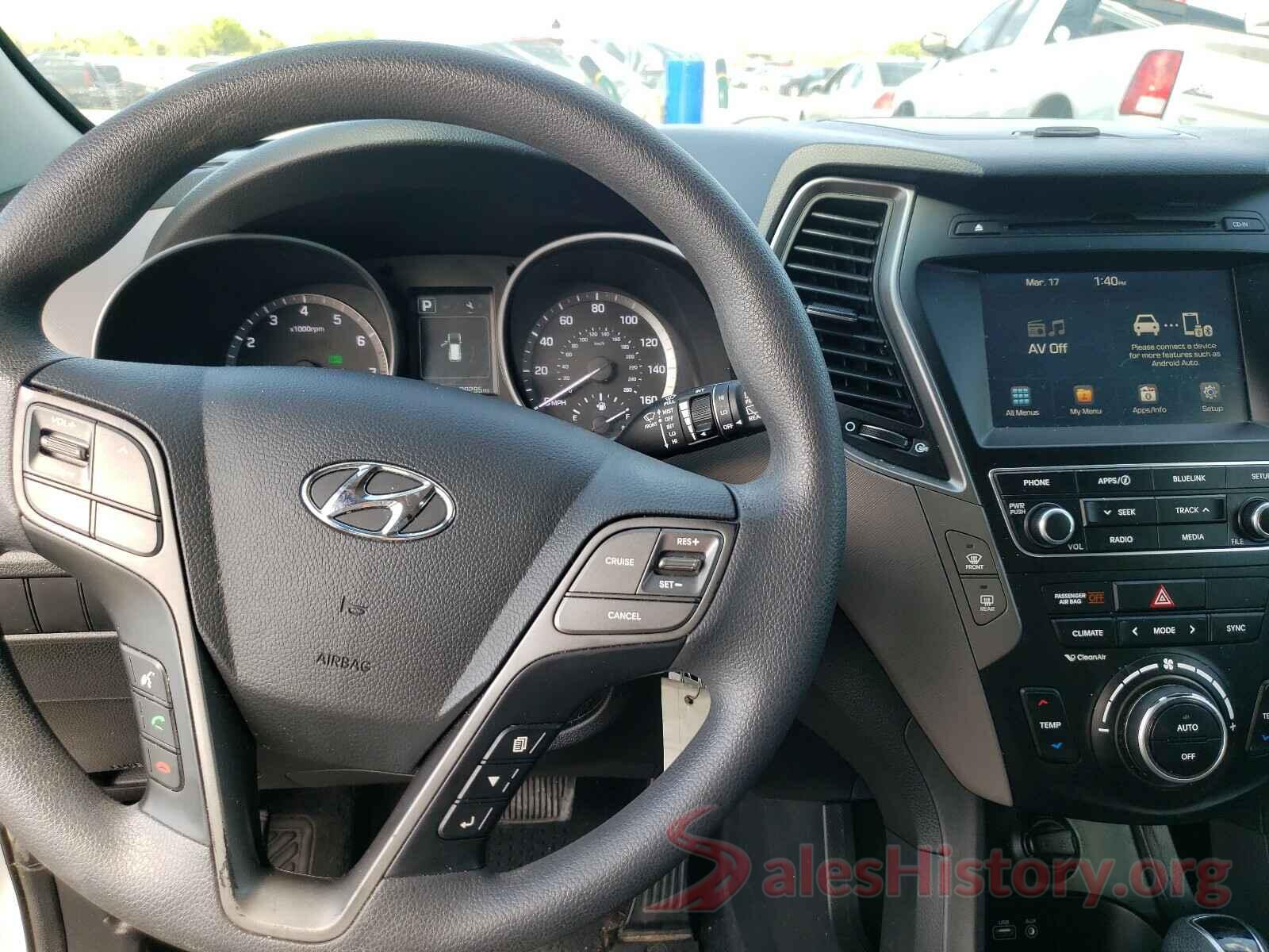 5XYZU3LB4HG407030 2017 HYUNDAI SANTA FE