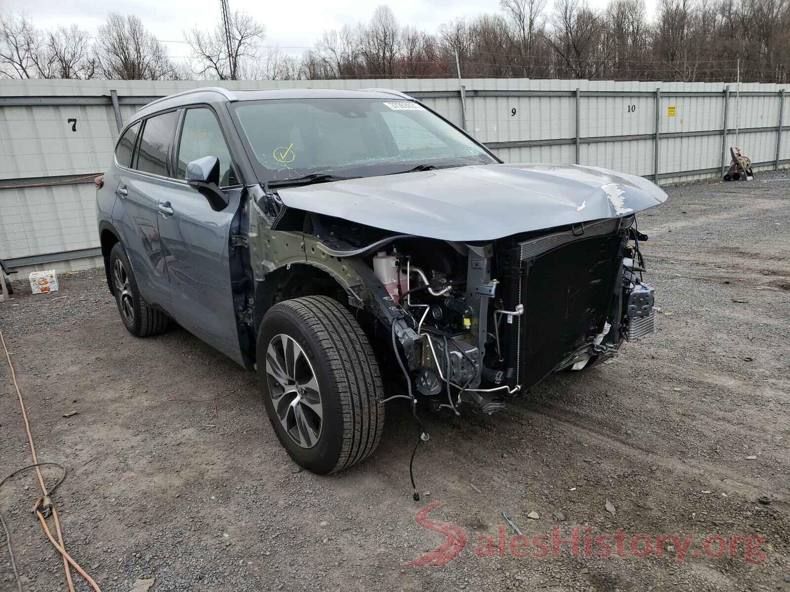 5TDHZRBH6LS018326 2020 TOYOTA HIGHLANDER