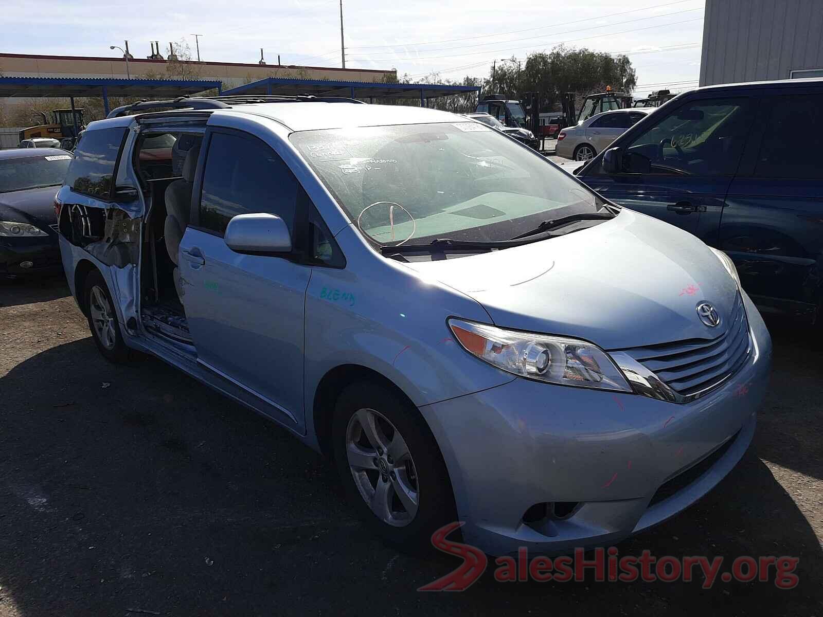 5TDKK3DC1GS734047 2016 TOYOTA SIENNA