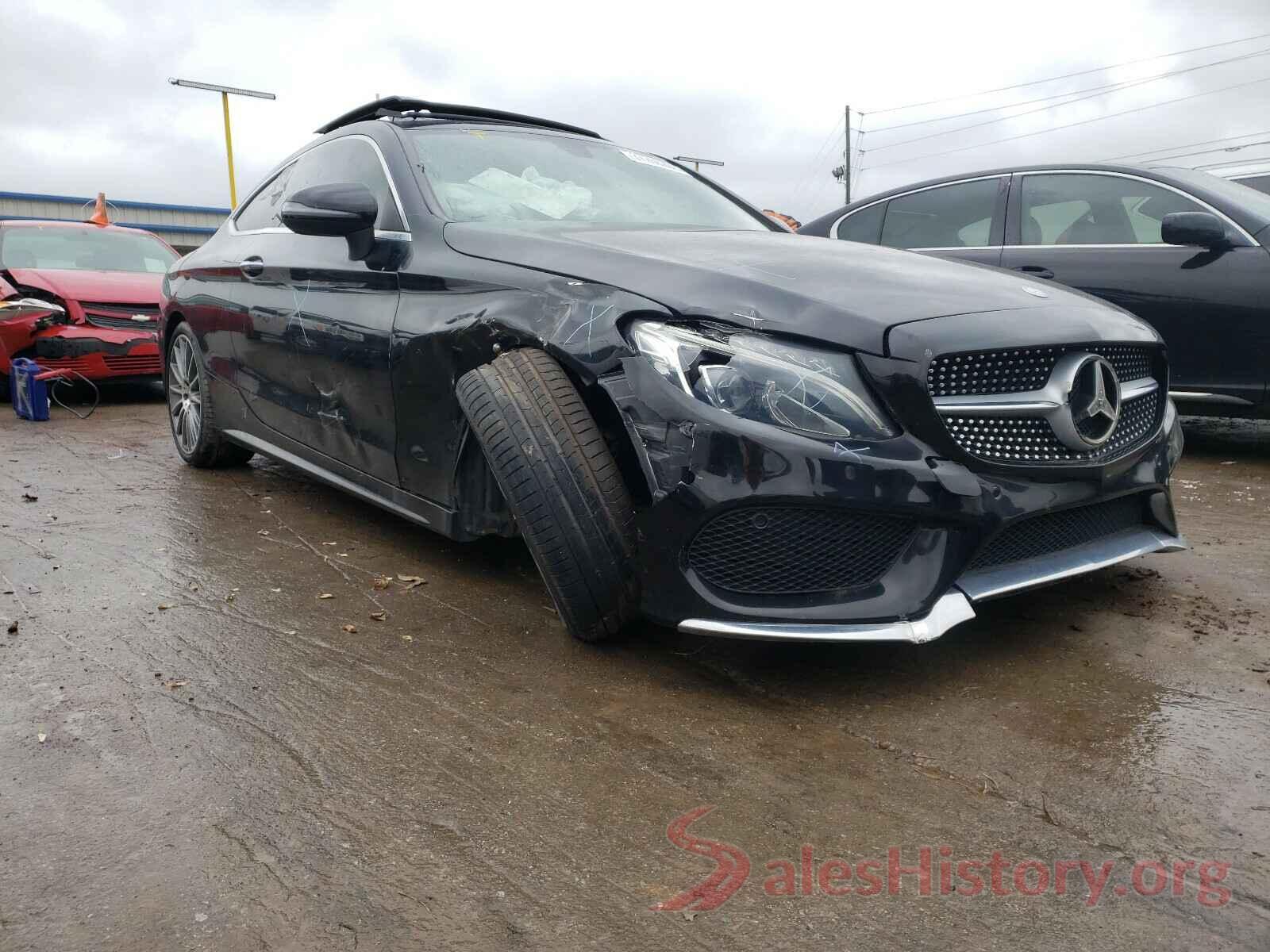 WDDWJ4JB2HF349822 2017 MERCEDES-BENZ C CLASS