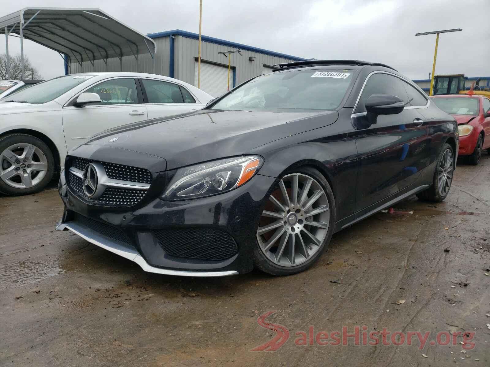 WDDWJ4JB2HF349822 2017 MERCEDES-BENZ C CLASS