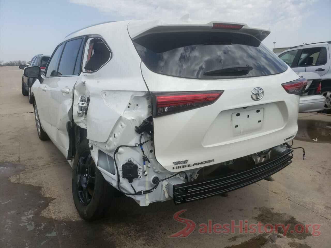 5TDYZRAHXLS007802 2020 TOYOTA HIGHLANDER