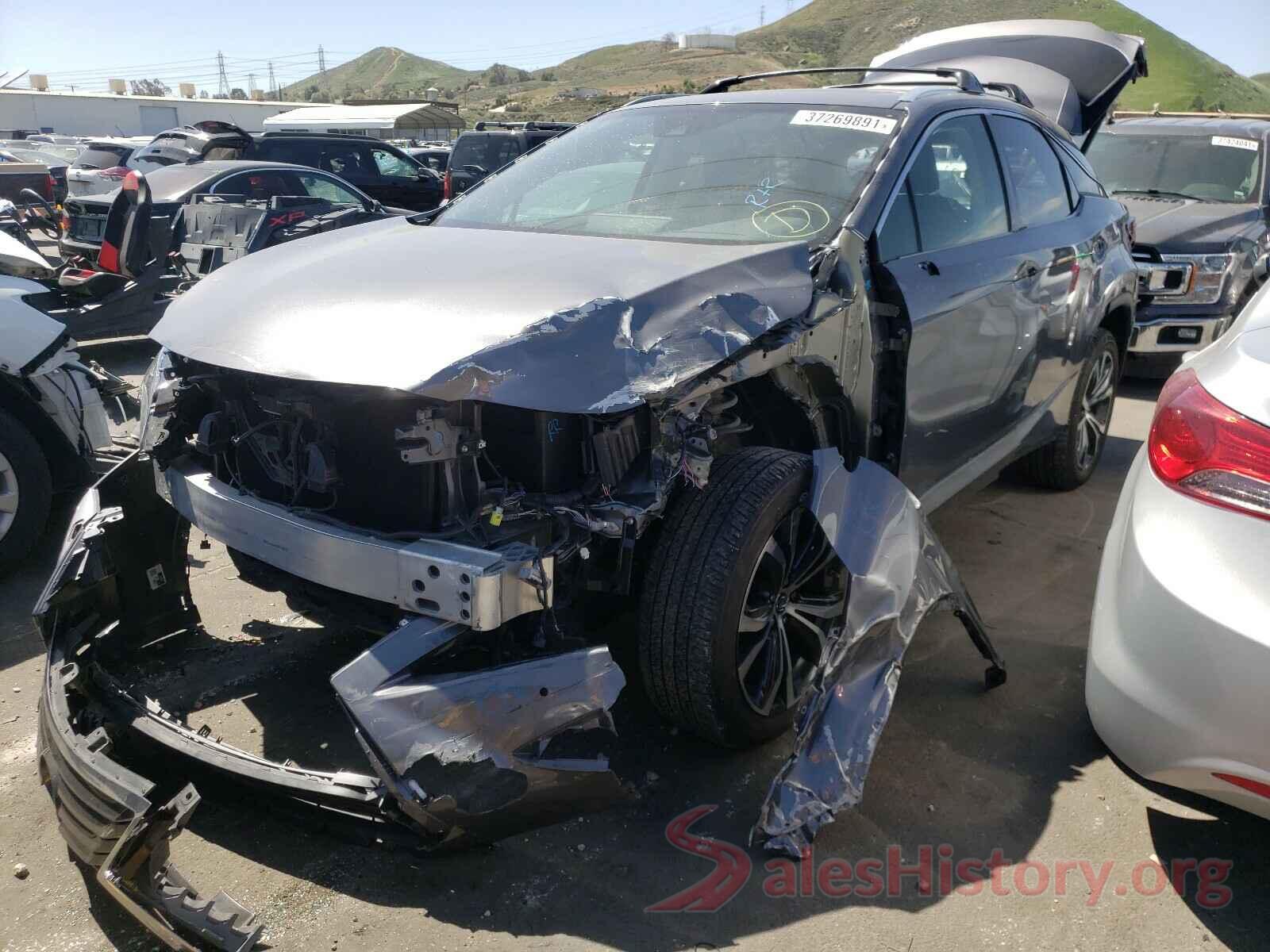 2T2BZMCA5KC168201 2019 LEXUS RX350