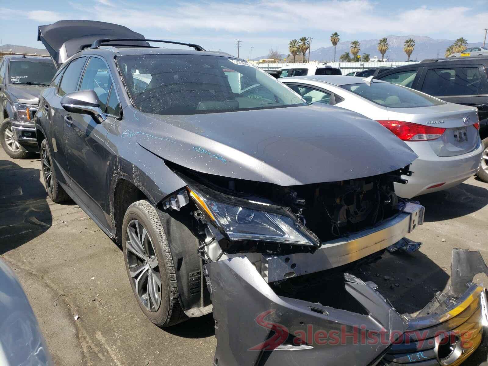 2T2BZMCA5KC168201 2019 LEXUS RX350