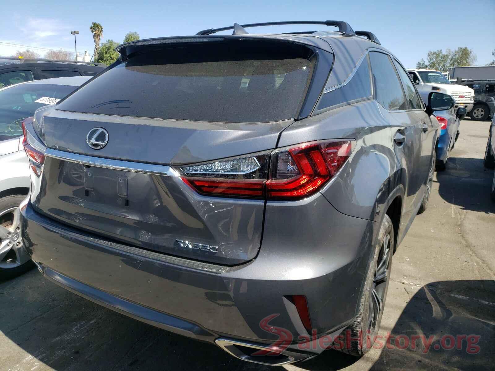 2T2BZMCA5KC168201 2019 LEXUS RX350