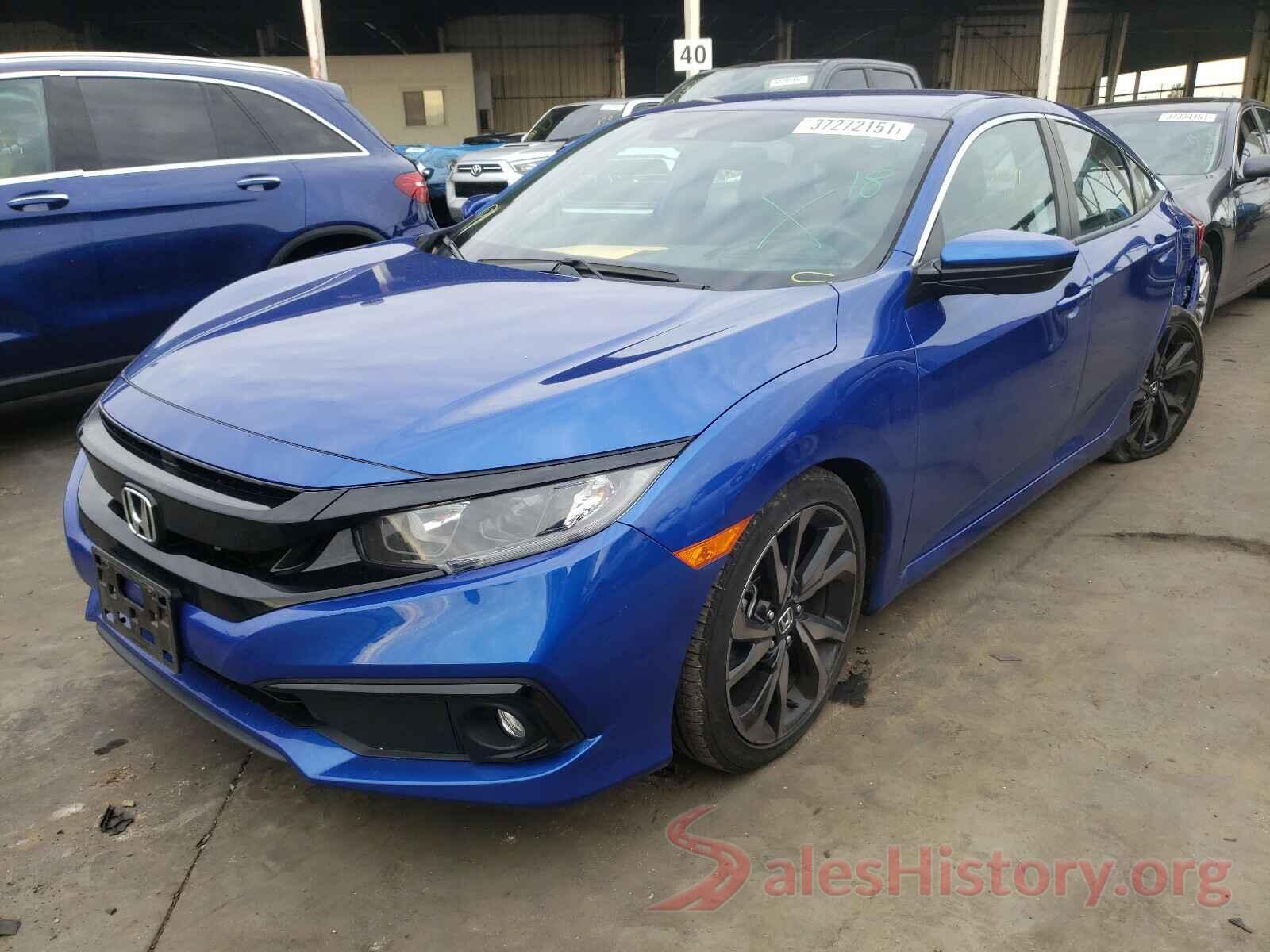 2HGFC2F82KH533848 2019 HONDA CIVIC