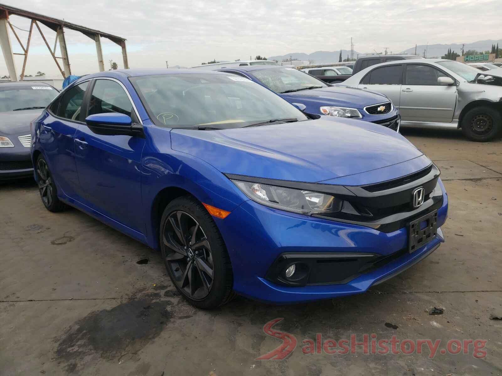 2HGFC2F82KH533848 2019 HONDA CIVIC