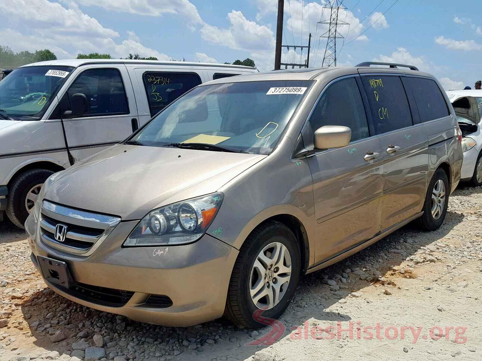 5FNRL38607B404842 2007 HONDA ODYSSEY EX