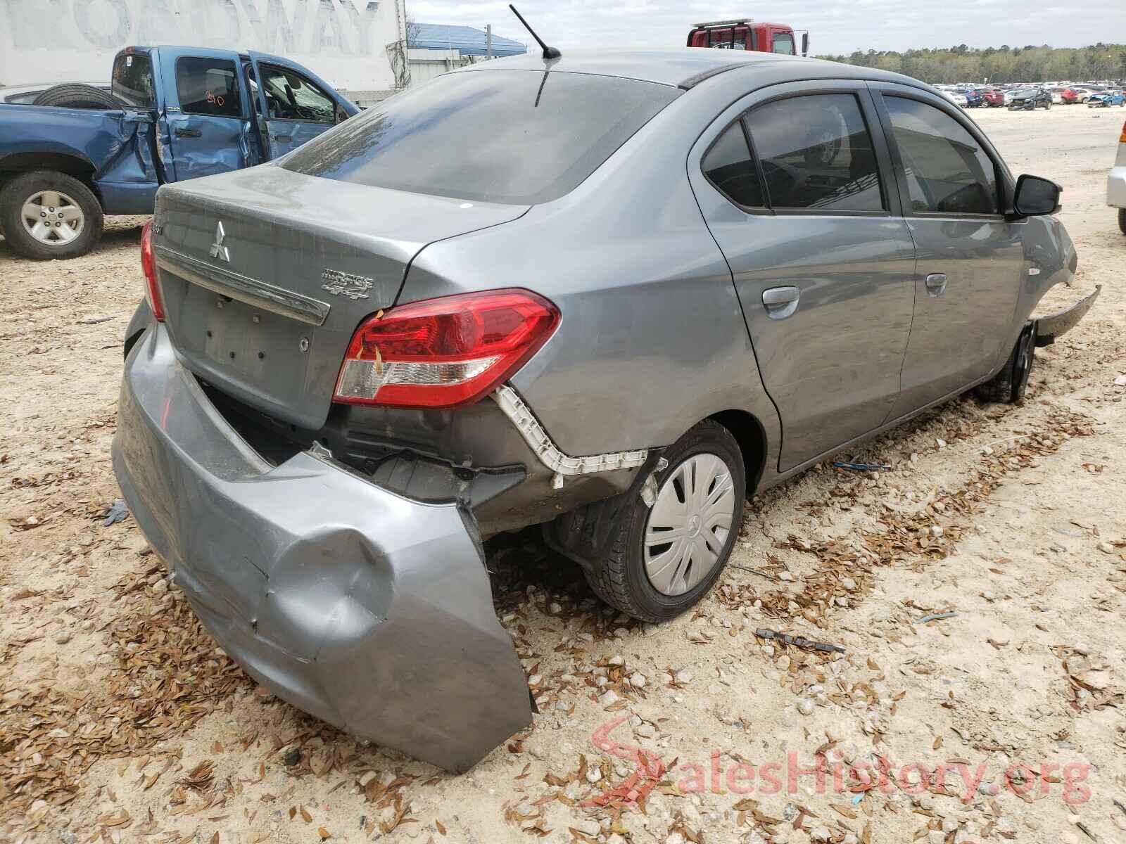 ML32F3FJ3JHF15950 2018 MITSUBISHI MIRAGE