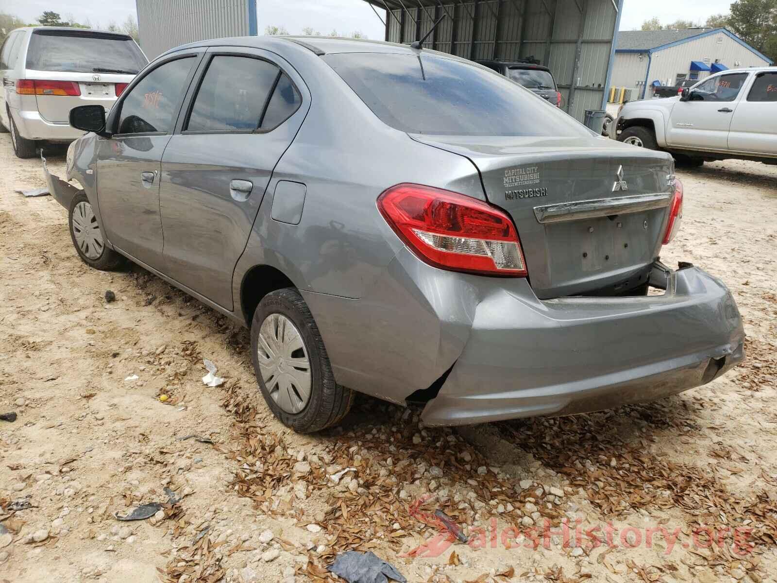 ML32F3FJ3JHF15950 2018 MITSUBISHI MIRAGE