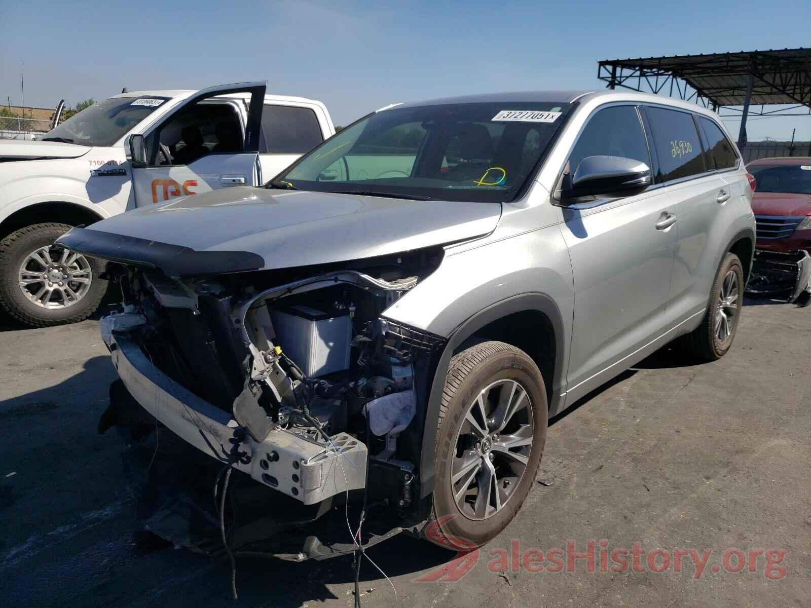 5TDZZRFH3JS240687 2018 TOYOTA HIGHLANDER