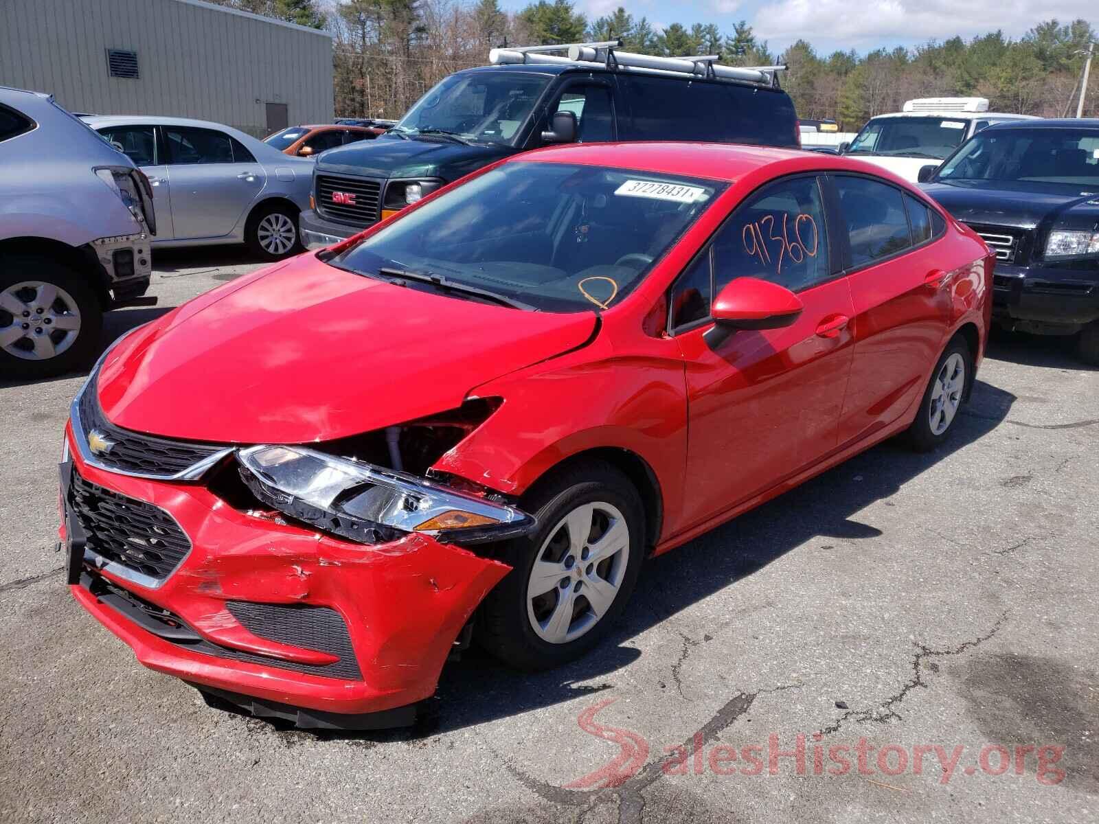 1G1BC5SM2H7260537 2017 CHEVROLET CRUZE