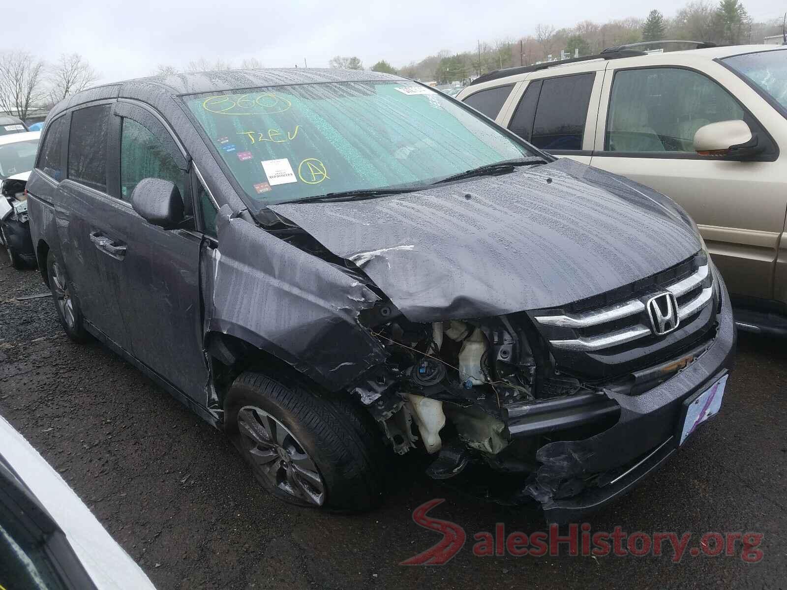 5FNRL5H33GB014545 2016 HONDA ODYSSEY