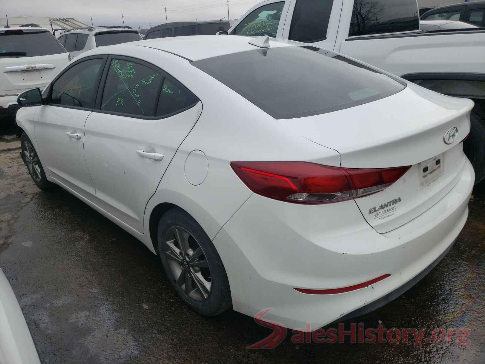 5NPD84LF3HH167615 2017 HYUNDAI ELANTRA