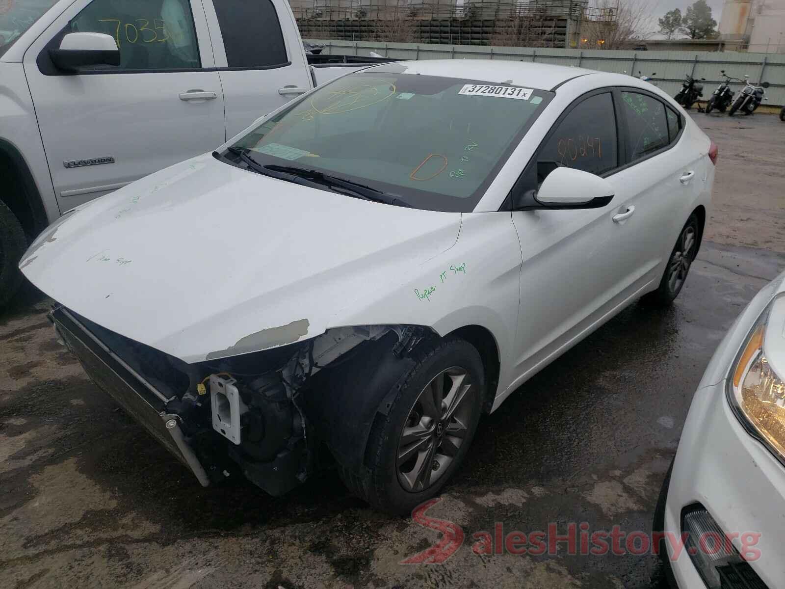 5NPD84LF3HH167615 2017 HYUNDAI ELANTRA