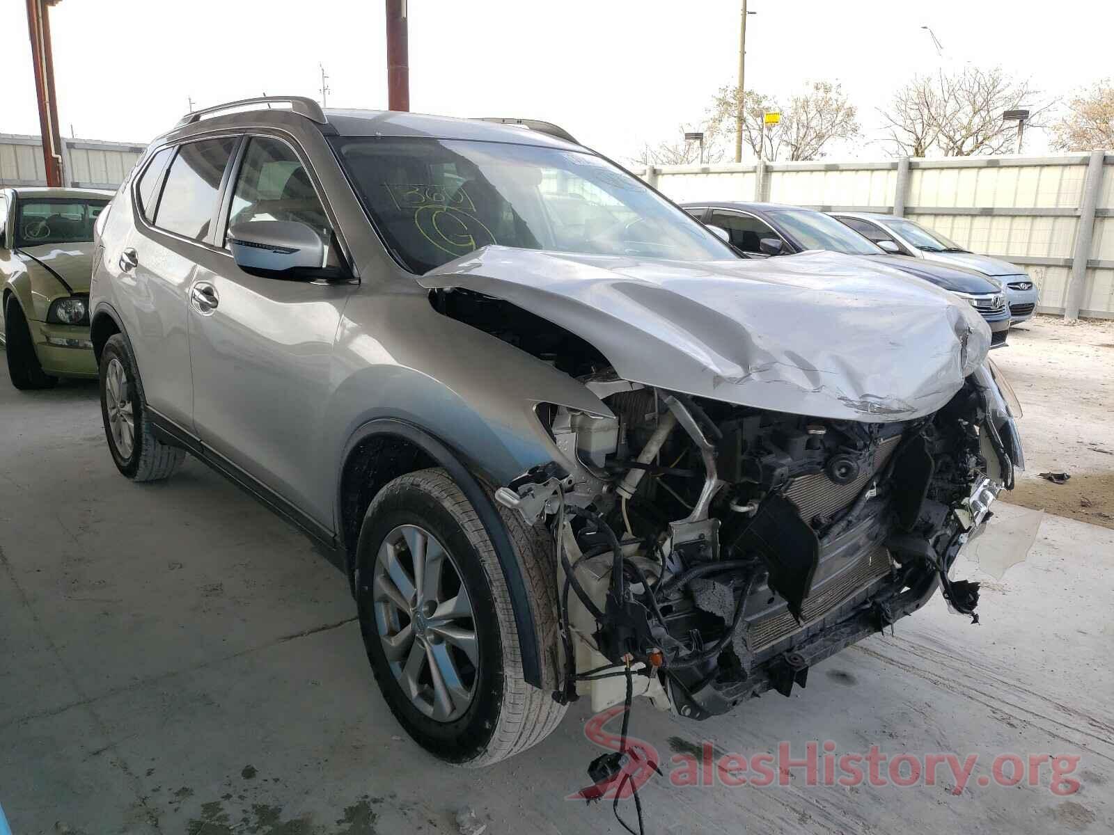 KNMAT2MT5GP654408 2016 NISSAN ROGUE