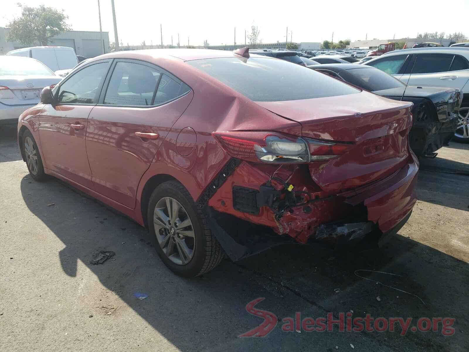 5NPD84LF7JH225568 2018 HYUNDAI ELANTRA