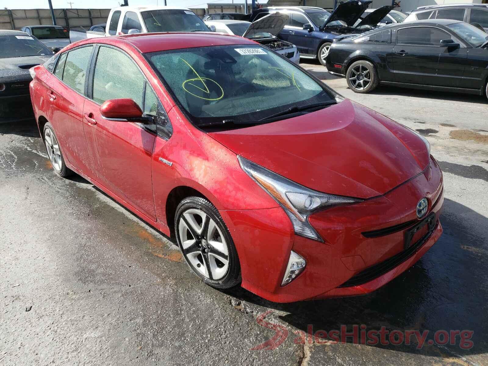 JTDKARFU6G3516828 2016 TOYOTA PRIUS