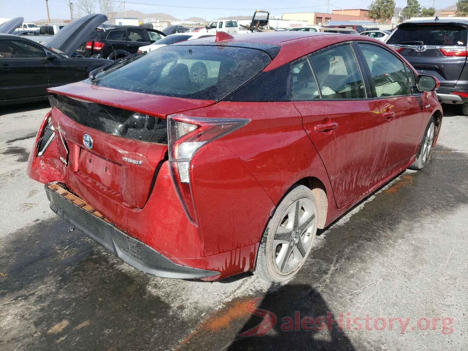 JTDKARFU6G3516828 2016 TOYOTA PRIUS