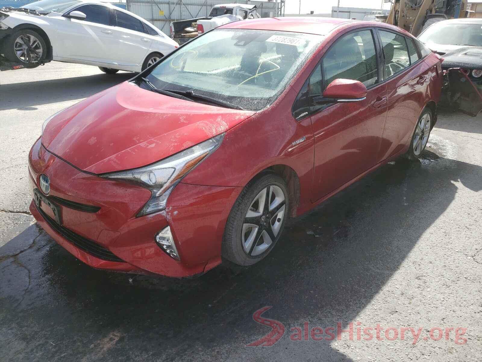 JTDKARFU6G3516828 2016 TOYOTA PRIUS