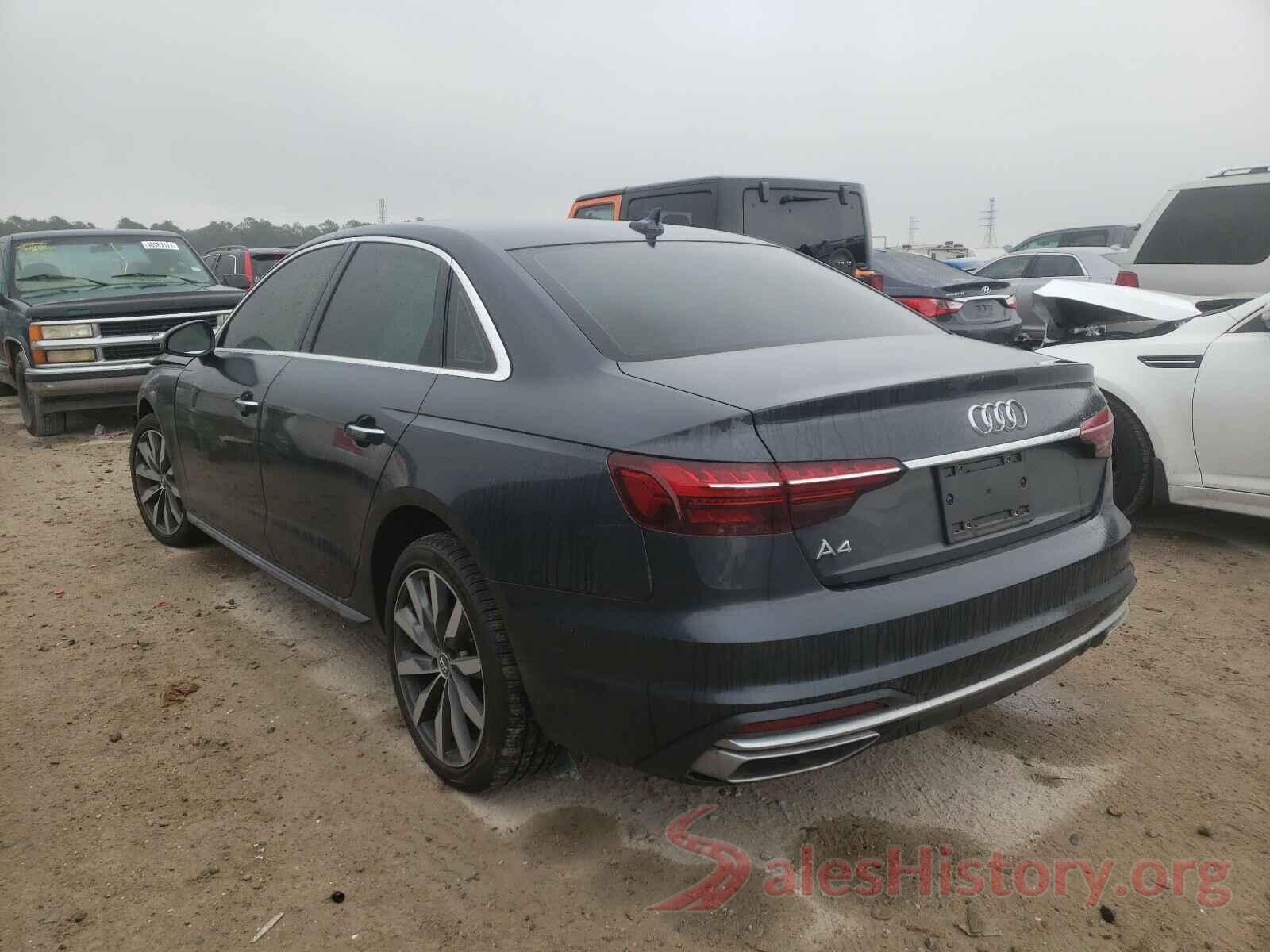 WAUGMAF4XLA039533 2020 AUDI A4