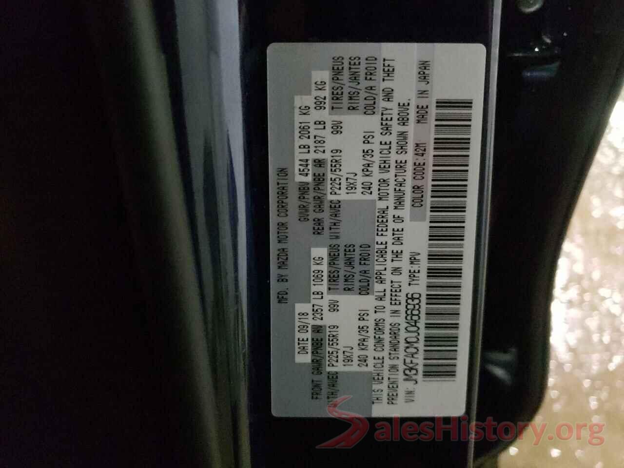 JM3KFACM0J0466936 2018 MAZDA CX-5