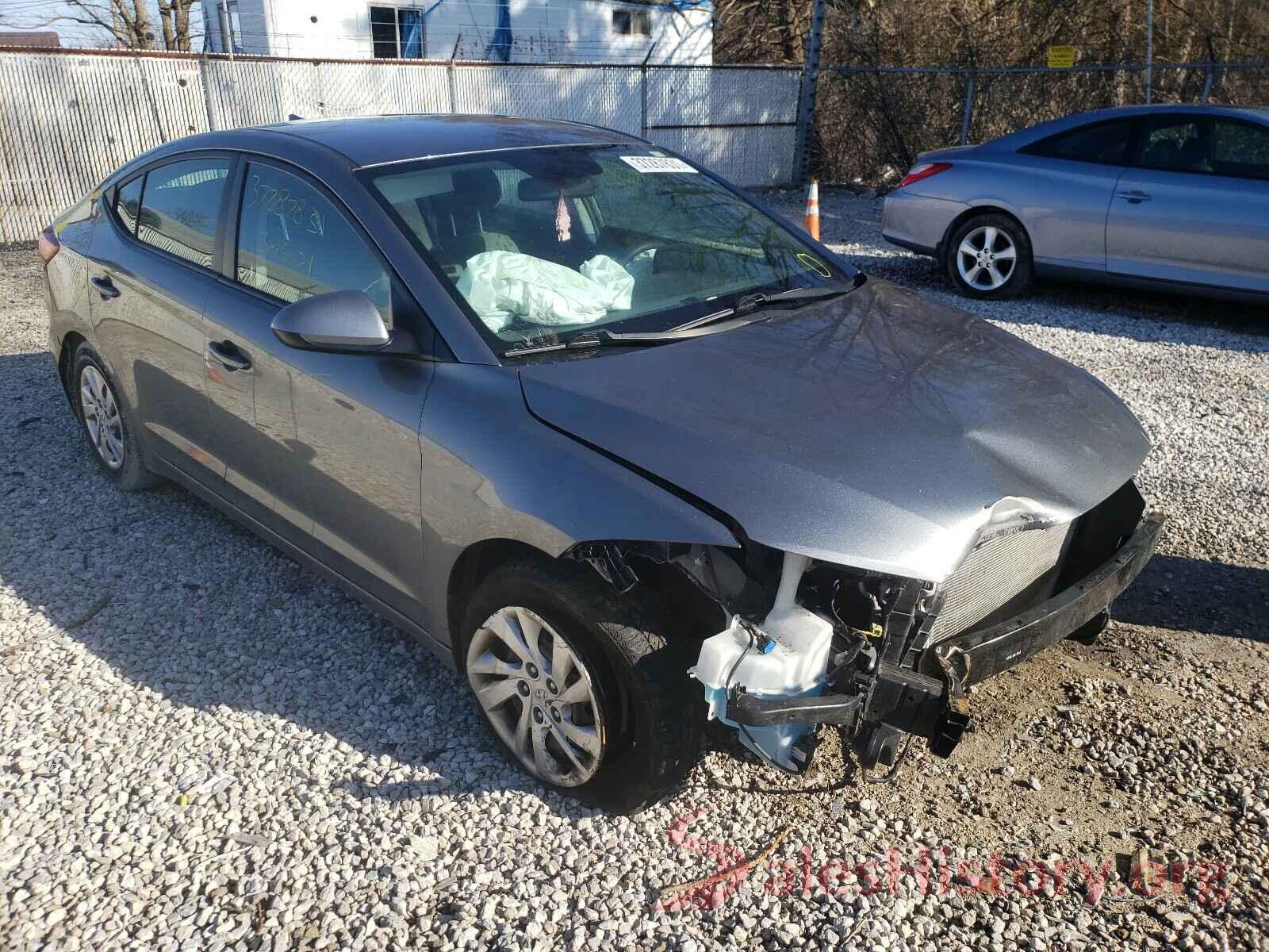 KMHD74LF4HU152884 2017 HYUNDAI ELANTRA