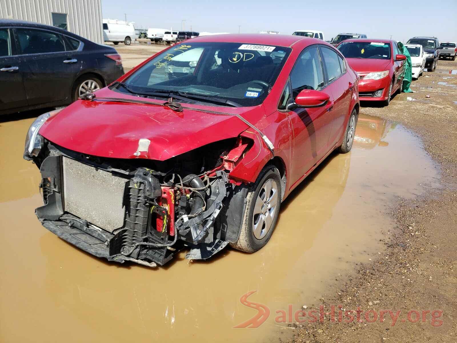 KNAFK4A62G5575970 2016 KIA FORTE