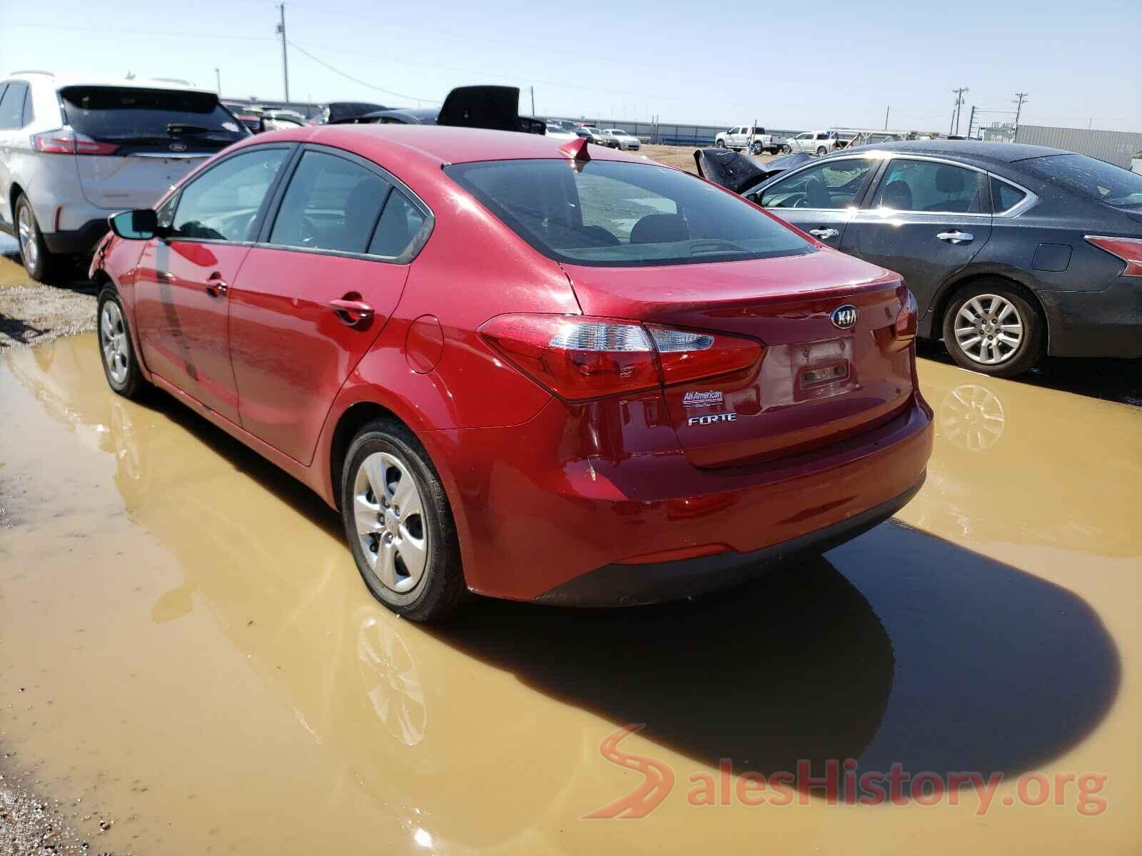 KNAFK4A62G5575970 2016 KIA FORTE