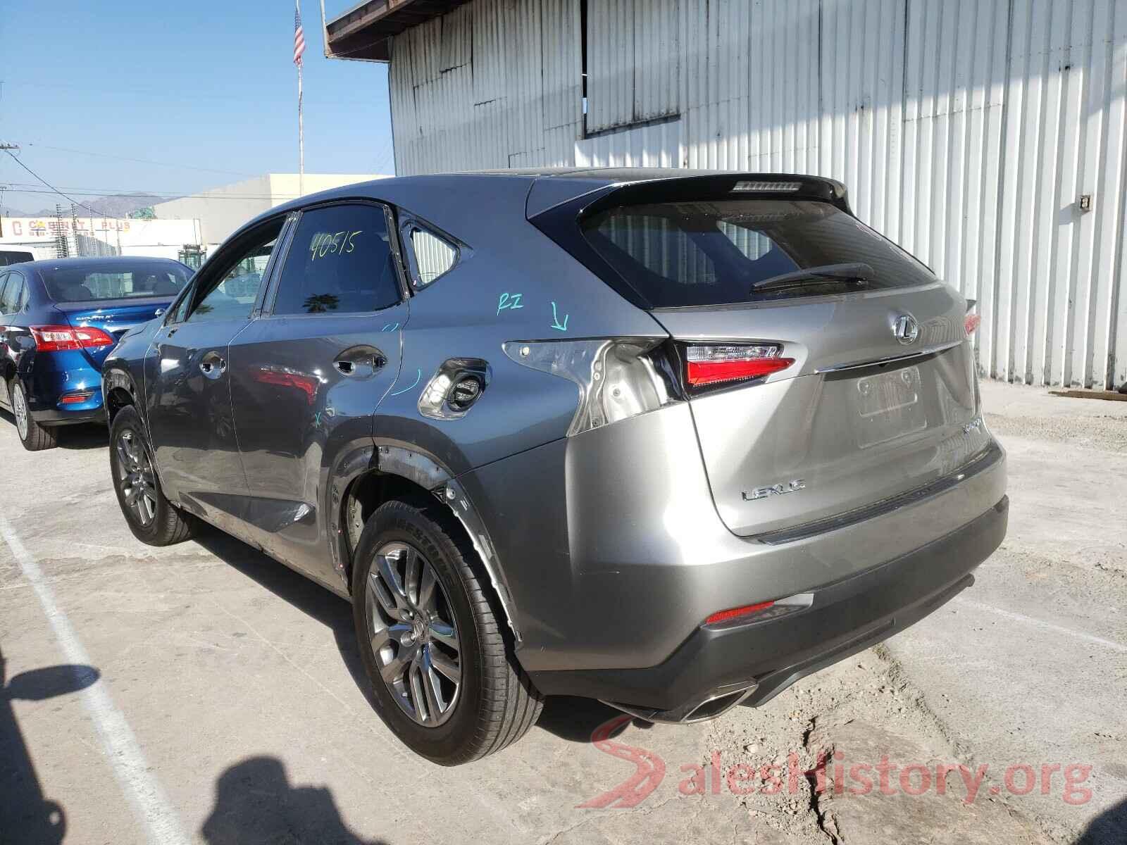 JTJBARBZ7G2060956 2016 LEXUS NX