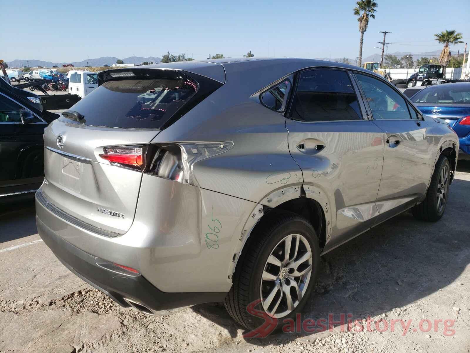 JTJBARBZ7G2060956 2016 LEXUS NX