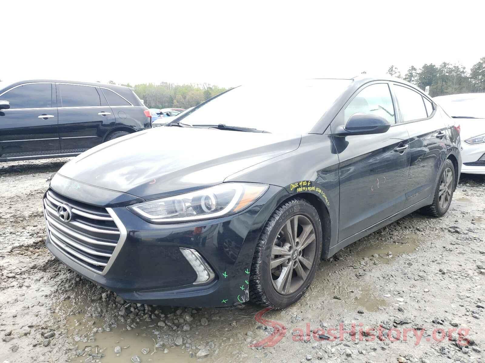 5NPD84LF1HH045562 2017 HYUNDAI ELANTRA