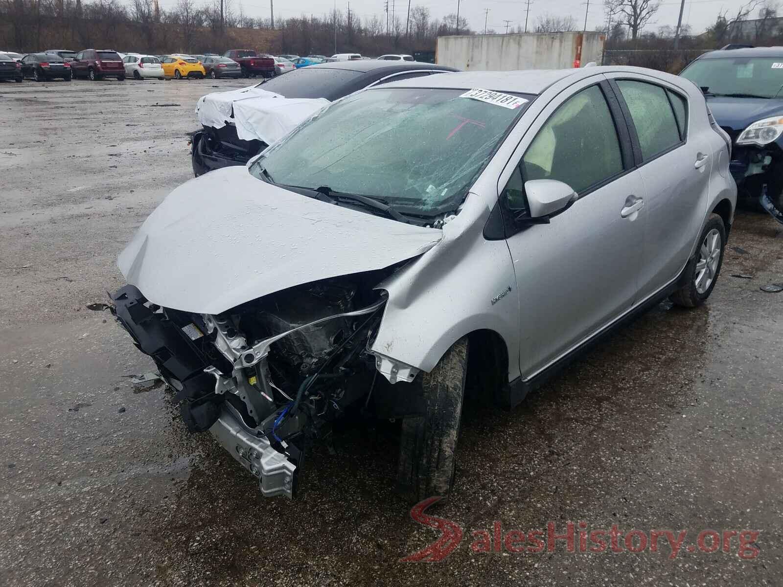 JTDKDTB34H1592725 2017 TOYOTA PRIUS