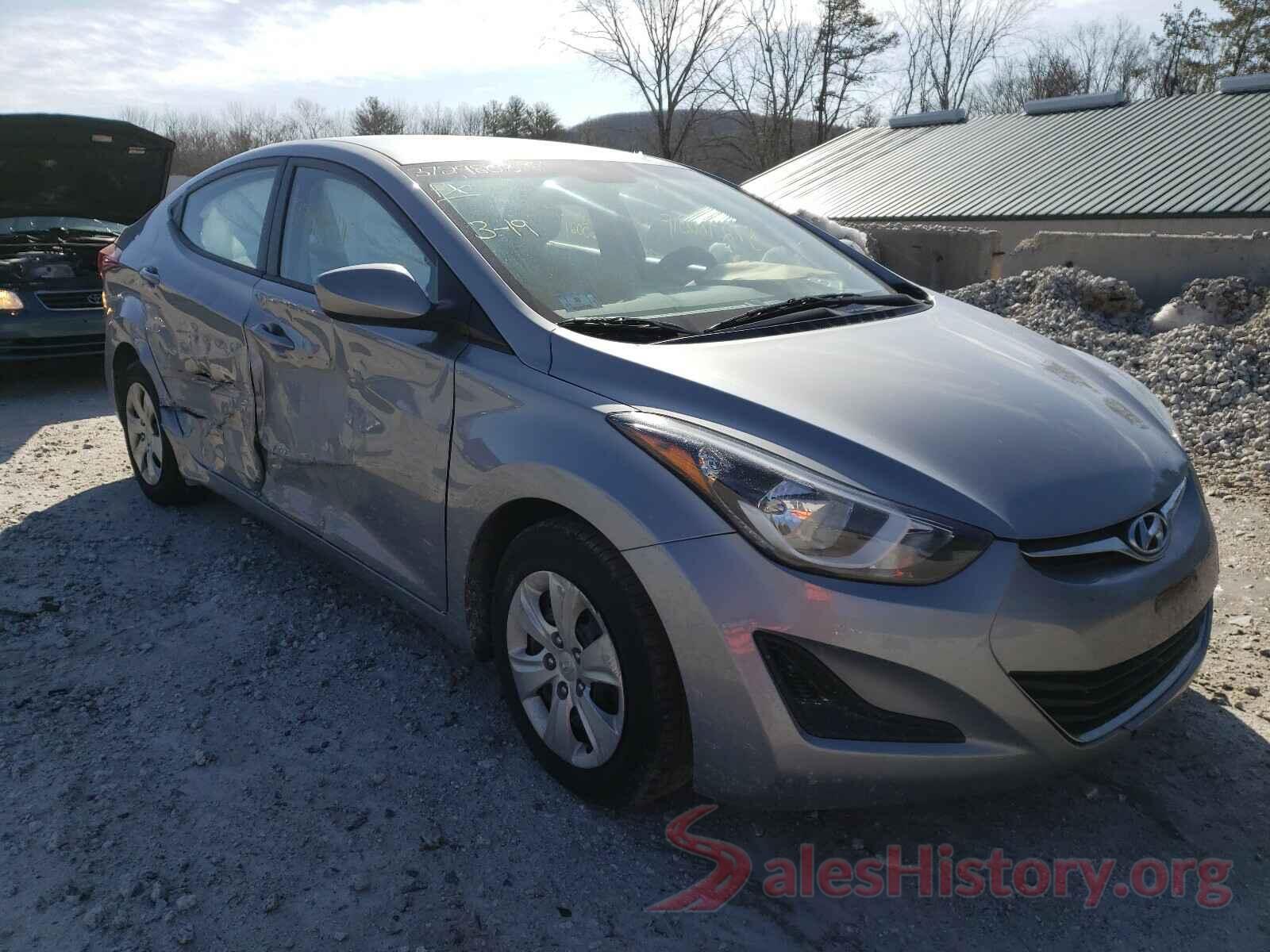 5NPDH4AE2GH770368 2016 HYUNDAI ELANTRA